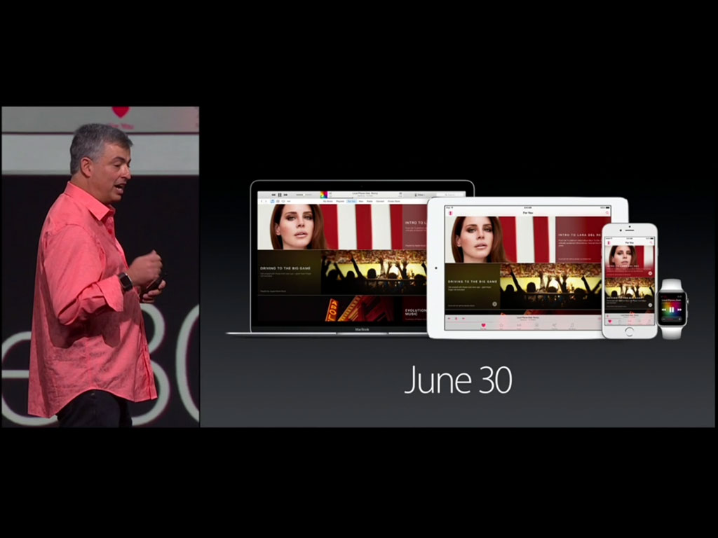 apple music starts from 30th june in 100 countries