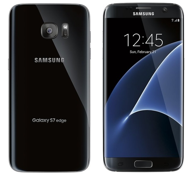 samsung galaxy s7 edge renders show three color variants front and rear sides