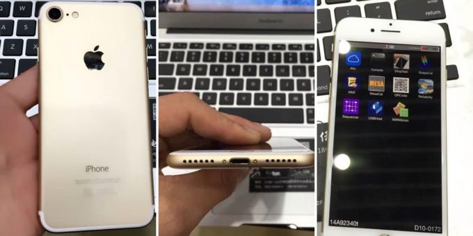 iPhone 7プロトタイプと思われる一連の画像がリーク!3.5mmイヤフォンジャック廃止は確実か?