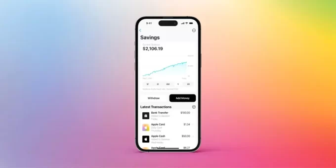 Apple Card セービング口座の金利引き下げを実施