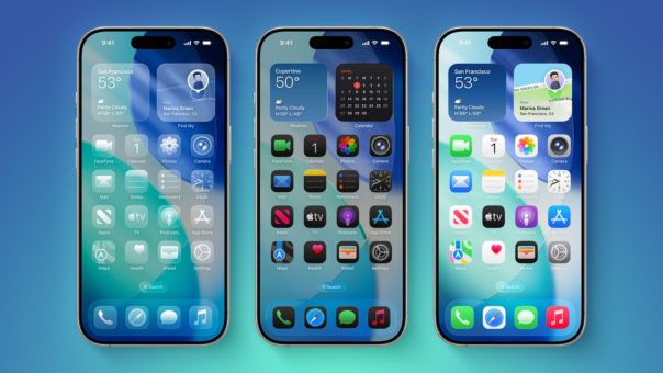 iOS 26のLiquid Glassを見やすくする方法|色合い調整・透明度・コントラスト設定