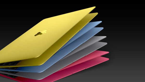 Apple、3月4日に999ドル以下のカラフルMacBook発表か|イエロー・グリーン・ブルーなど6色展開の可能性