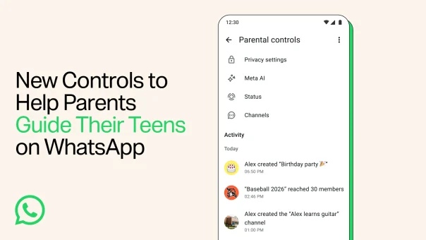 WhatsApp、13〜17歳向けの保護者コントロールを順次提供 会話の暗号化は維持
